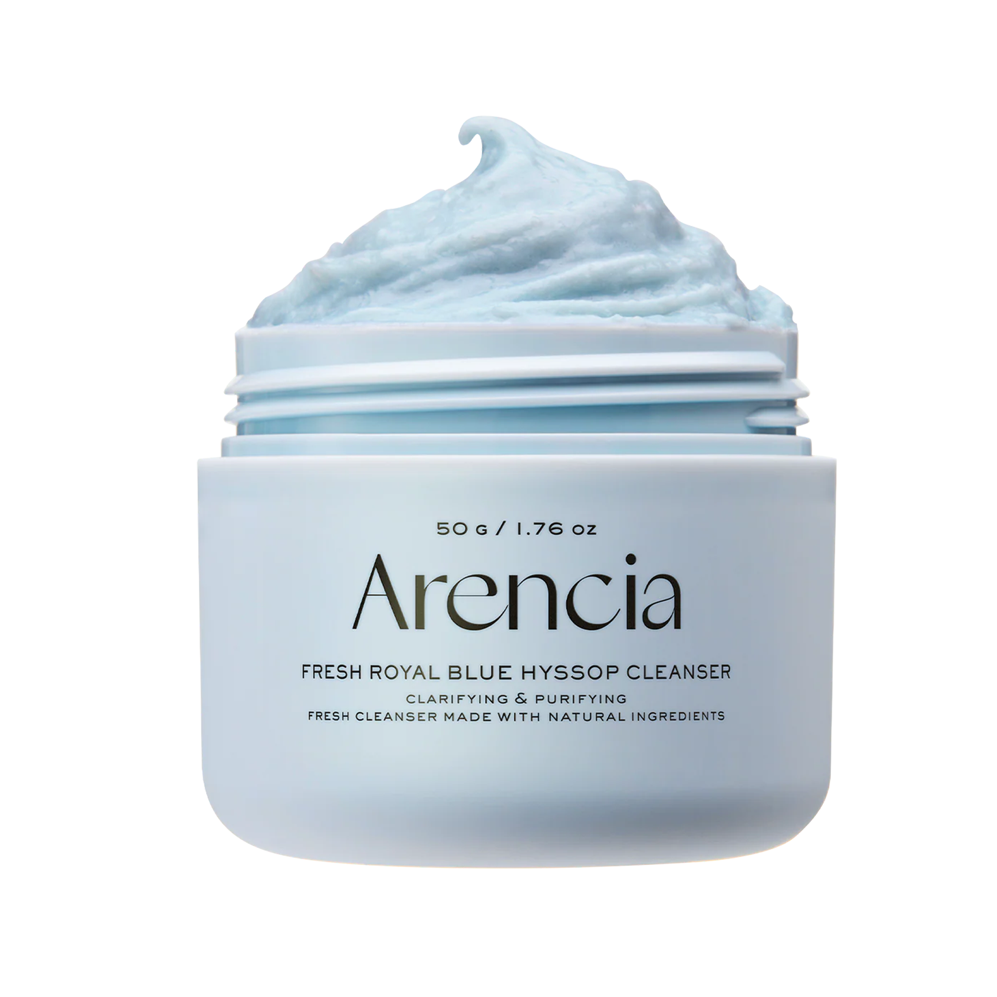 Arencia Fresh Blue Hyssop Rice Mochi Cleanser 120g