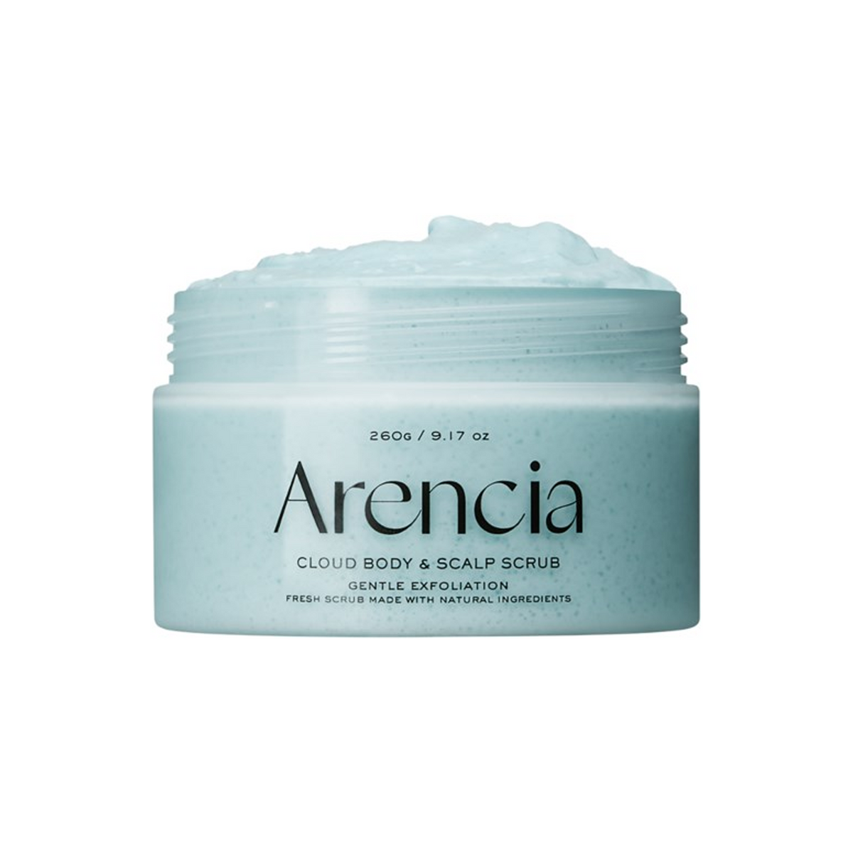 Arencia Fresh Cloud Body & Scalp Scrub (French Mint & Lily) 260g