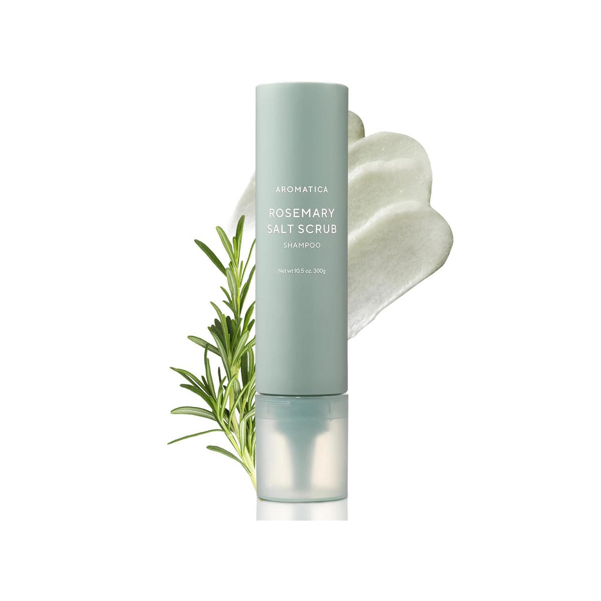 Aromatica Rosemary Salt Scrub for Hair Loss and Scalp 300g
