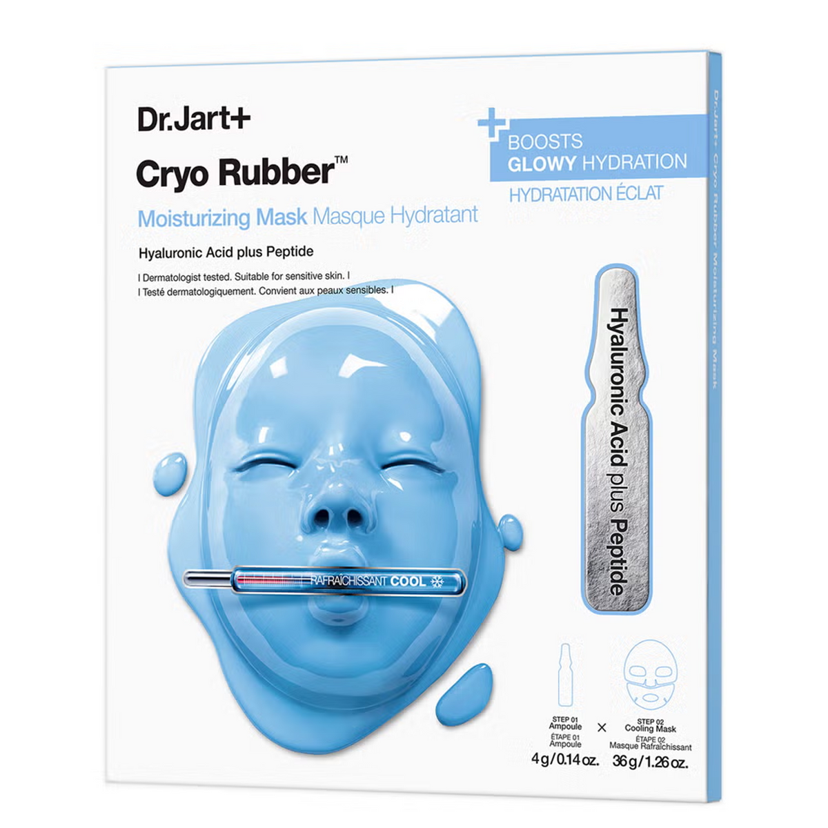 Dr.Jart+ Cryo Rubber™ Moisturizing Hydrogel Mask with Hyaluronic Acid (1 Sheet)