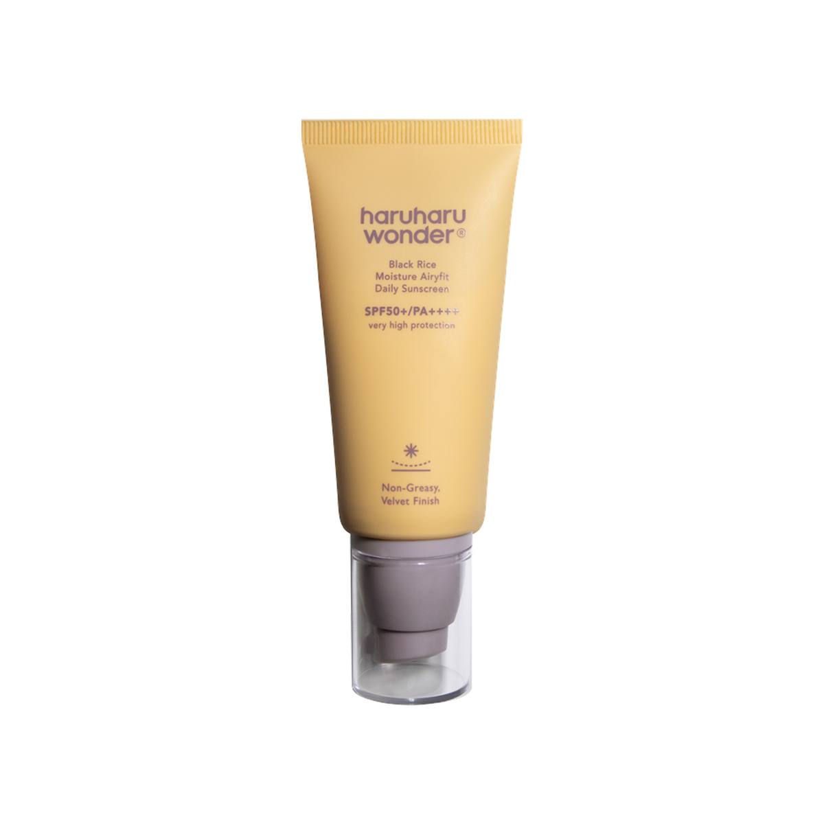 Haruharu Wonder Black Rice Moisture Airyfit Daily Sunscreen SPF50+ PA++++ 50ml