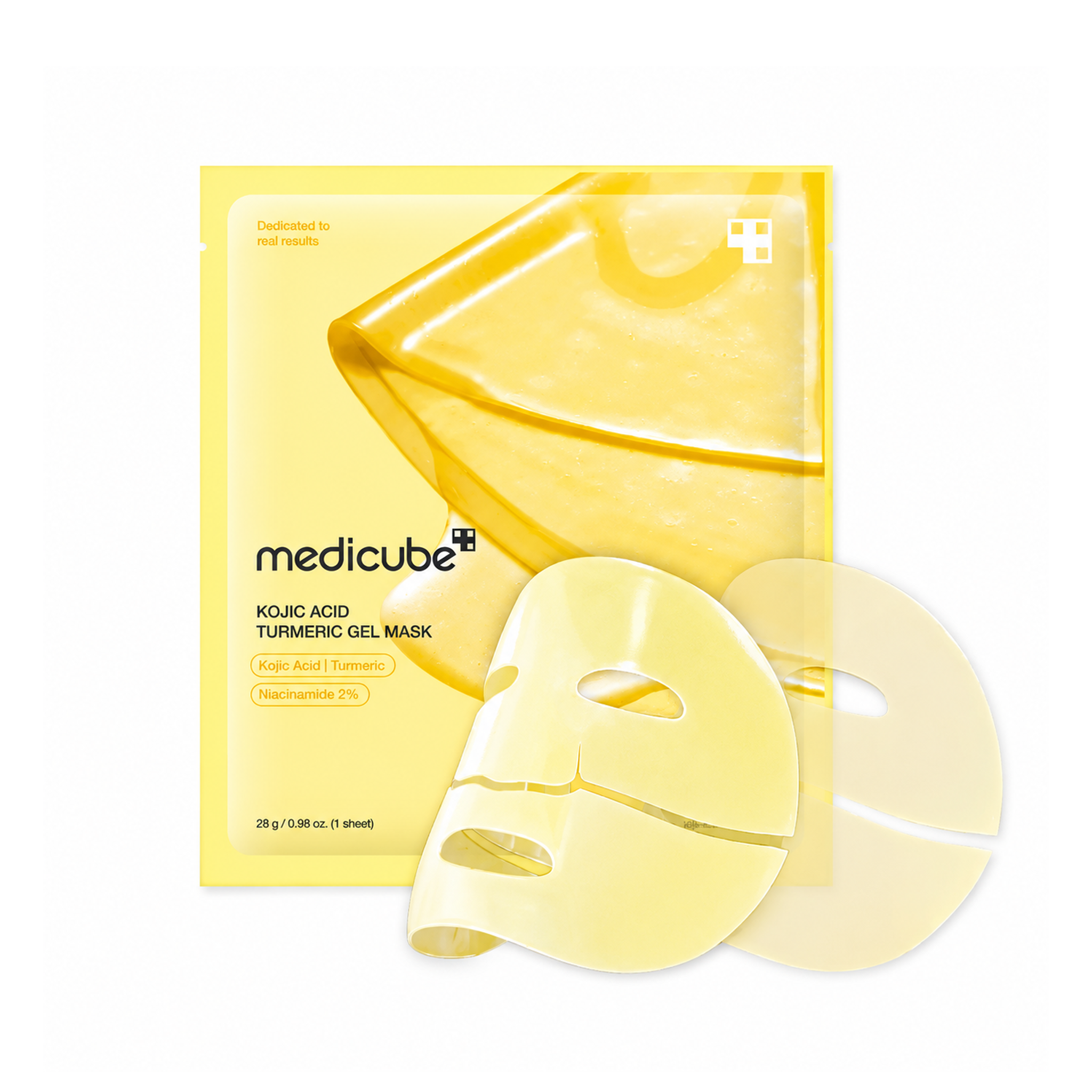 Medicube Kojic Acid Turmeric Brightening Gel Mask 28g
