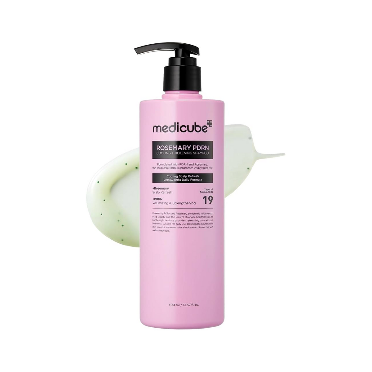Medicube medicube Rosemary PDRN Cooling Thickening Shampoo 400ml