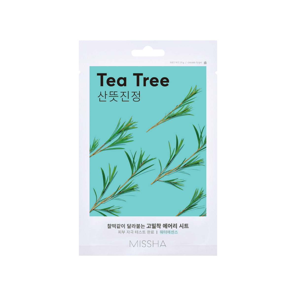 Missha Airy Fit Tea Tree Sheet Mask 19g