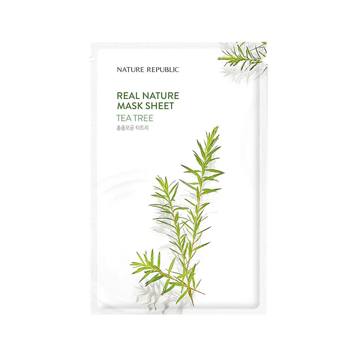 Nature Republic Real Nature Mask Sheet - Tea Tree (1 sheet)