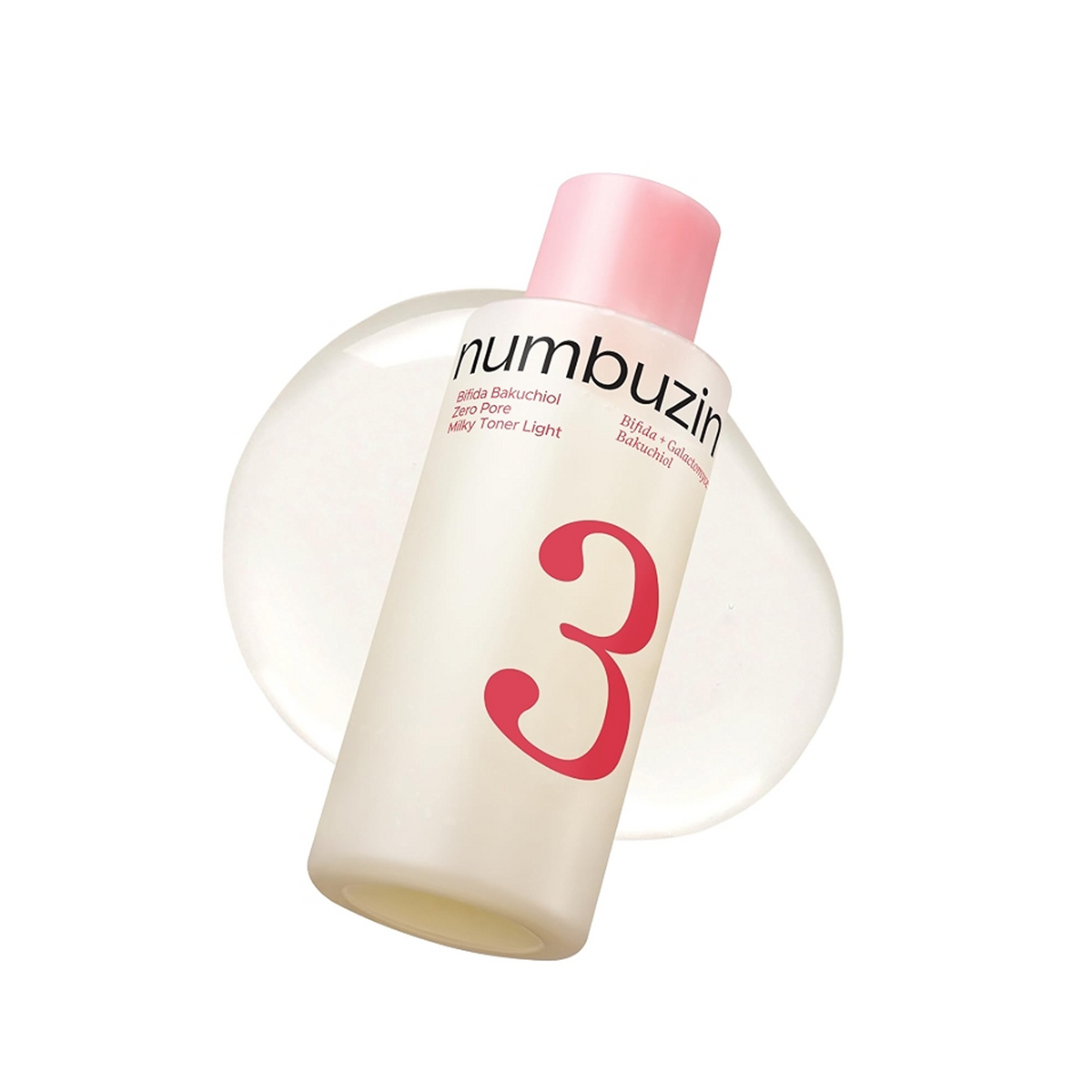 Numbuzin No.3 Bifida Bakuchiol Zero Pore Milky Toner Light 200ml