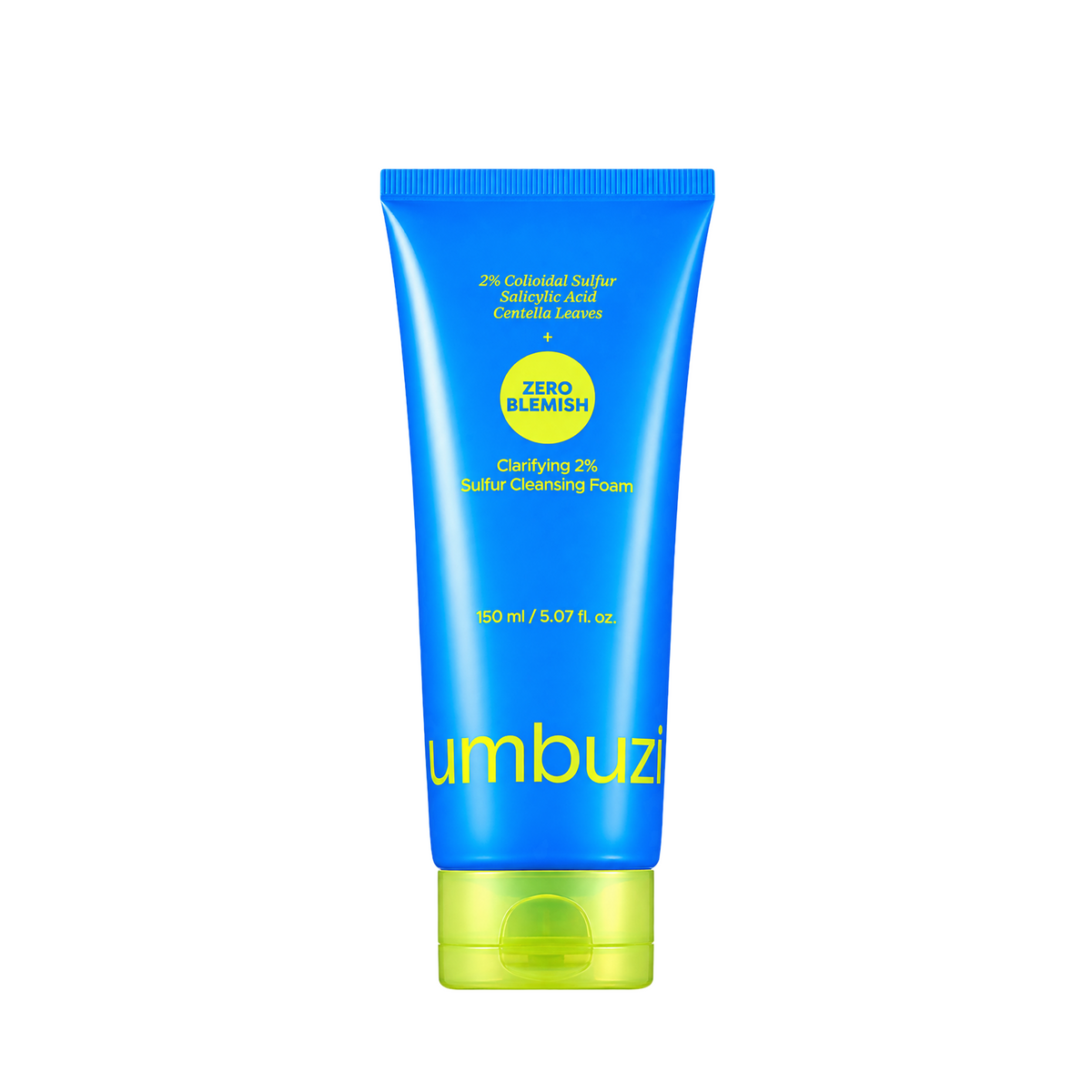 Numbuzin Zero Blemish Clarifying 2% Sulfur Cleansing Foam 150ml