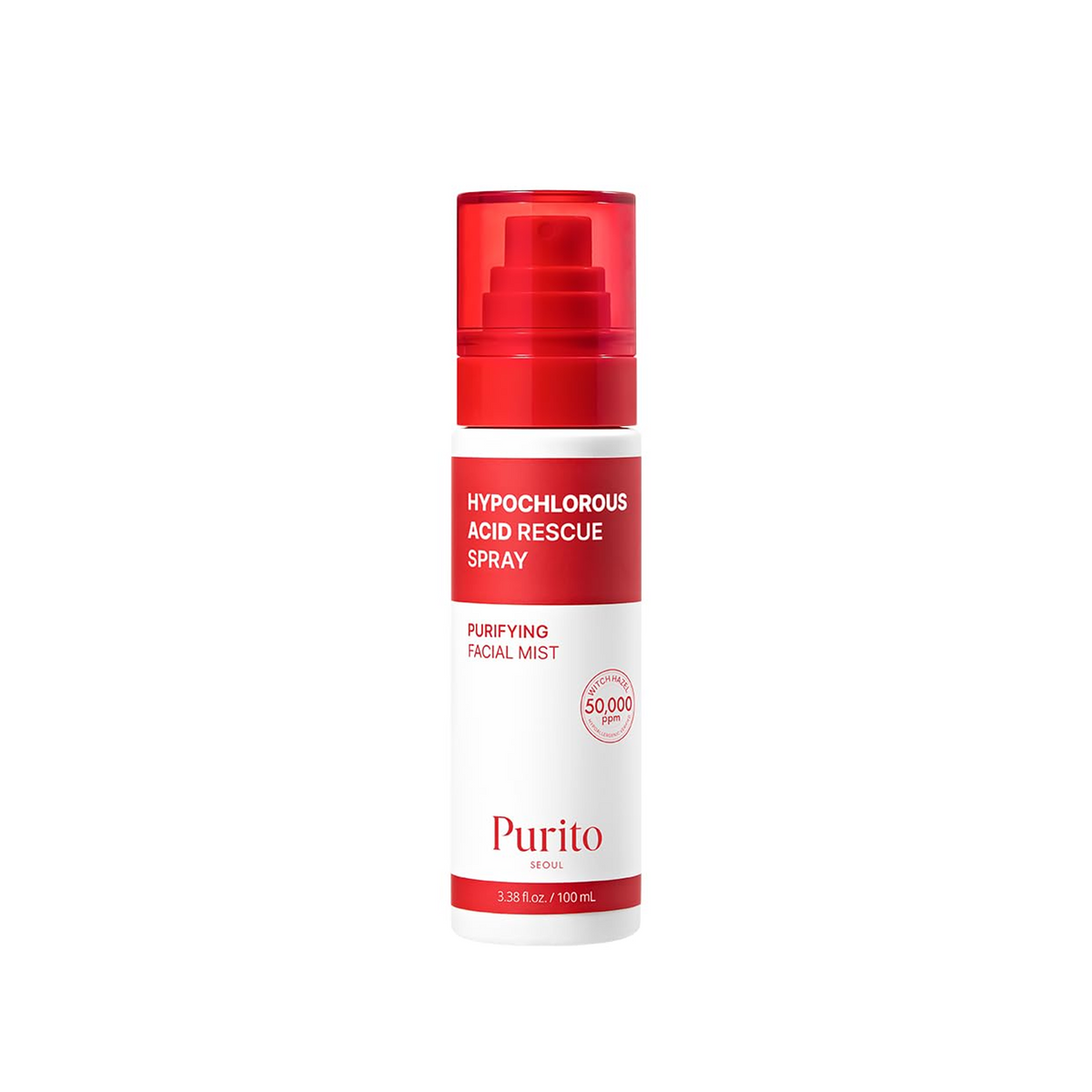 PURITO Hypochlorous Acid Rescue Spray 100ml