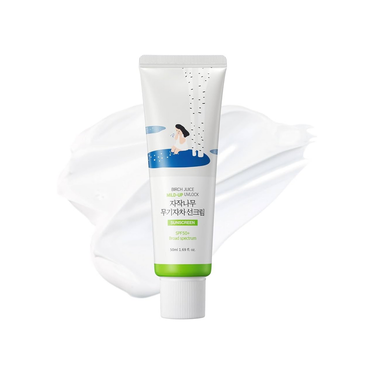 Round Lab Birch Juice Mild-Up Sunscreen 50+ 50ml