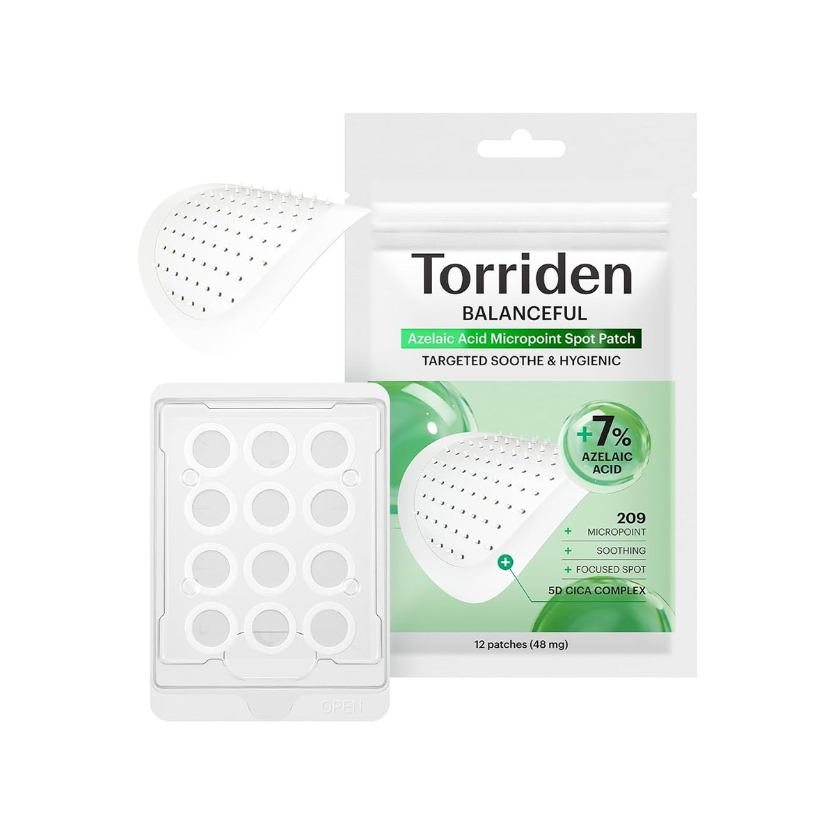 Torriden Balanceful Azelaic Acid Micropoint Spot Patch (12 patches)