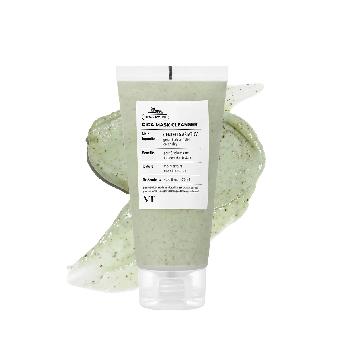 VT Cosmetics Cica Mask Cleanser, 120ml